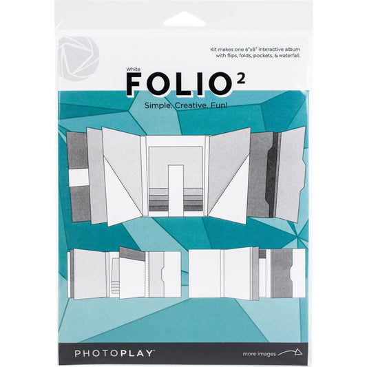 Folio #2 6"X8" WHITE - Photoplay
