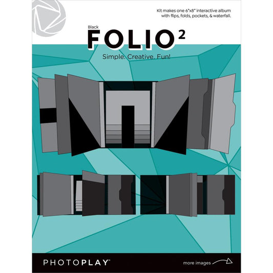 Folio #2 6"X8" BLACK - Photoplay