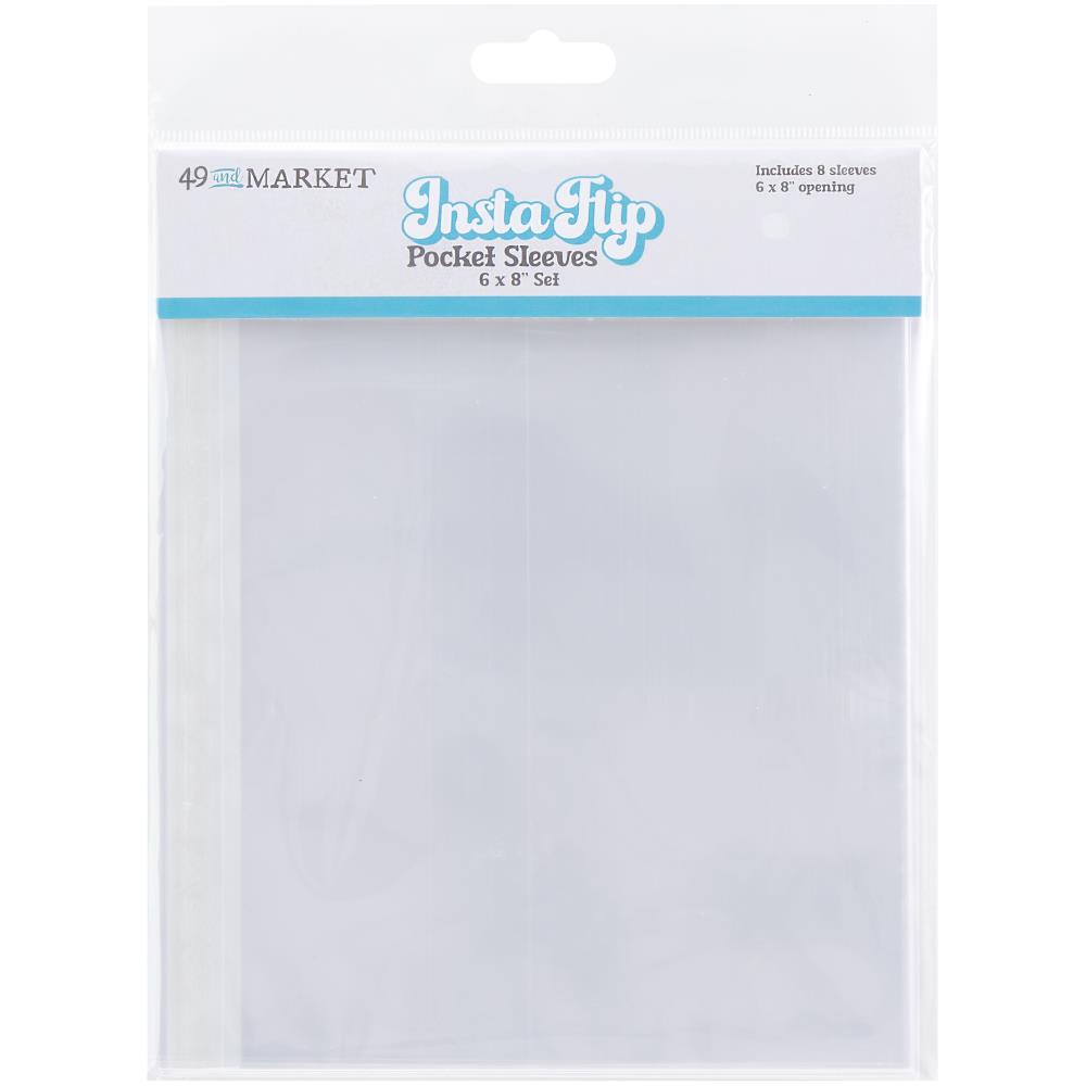 Insta Flip Pocket Sleeves 6x8 (set of 8)