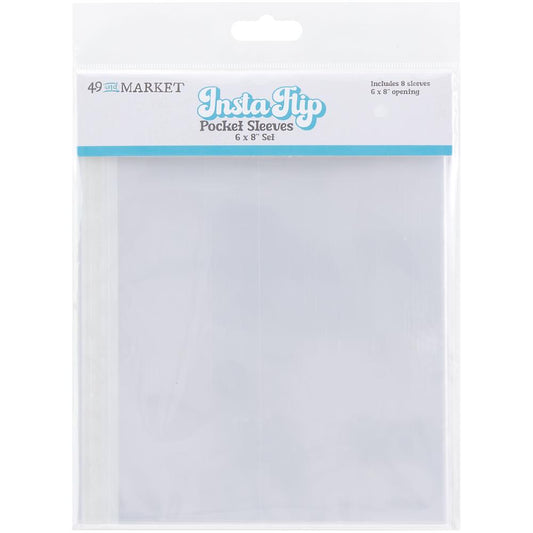 Insta Flip Pocket Sleeves 6x8 (set of 8)