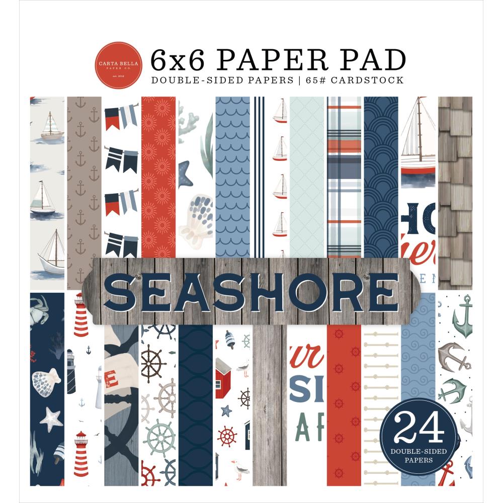 Seashore 6x6 Paper Pad - Carta Bella