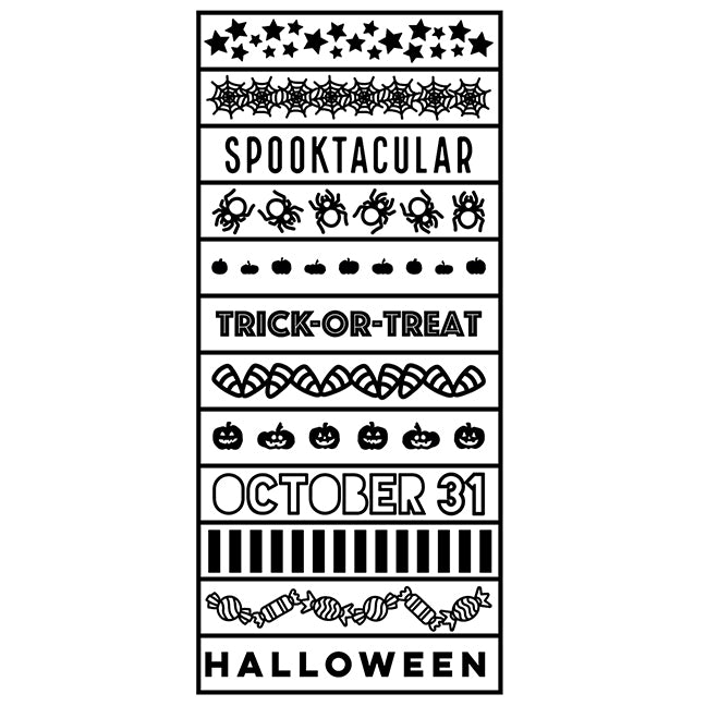 Halloween Roller Stamp by Paige Evans