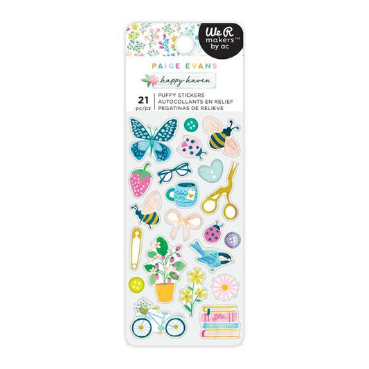 Happy Haven Puffy Stickers