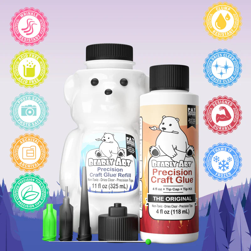 BEARLY ART - Precision Art Glue BUNDLE