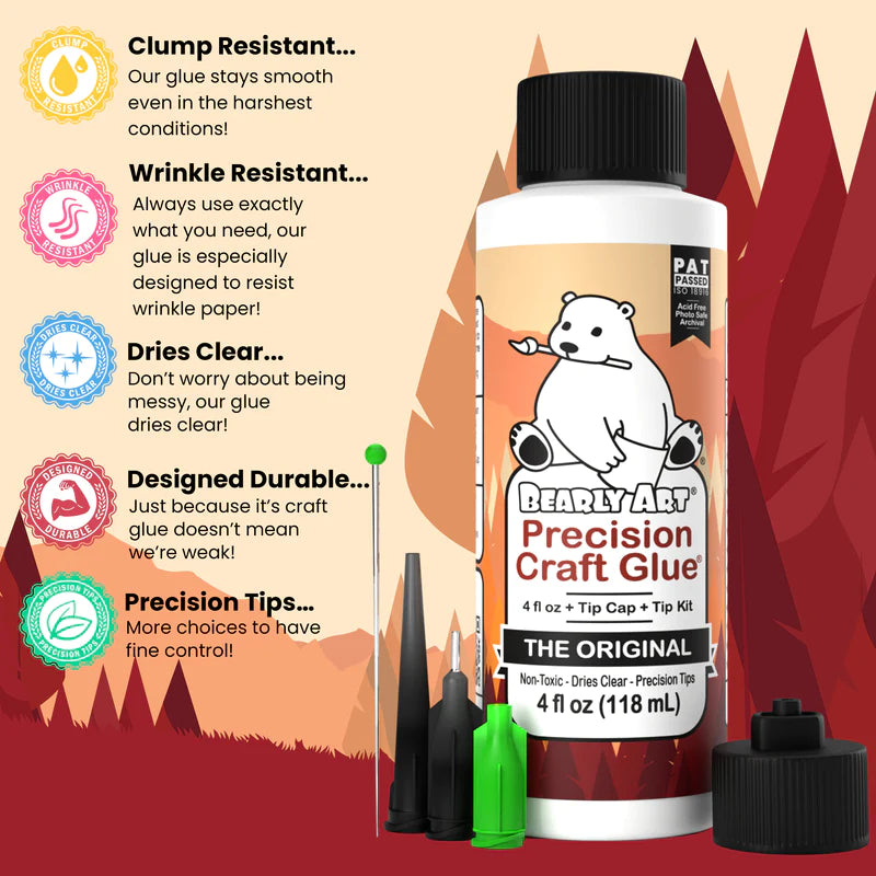 BEARLY ART - Precision Craft Glue ORIGINAL