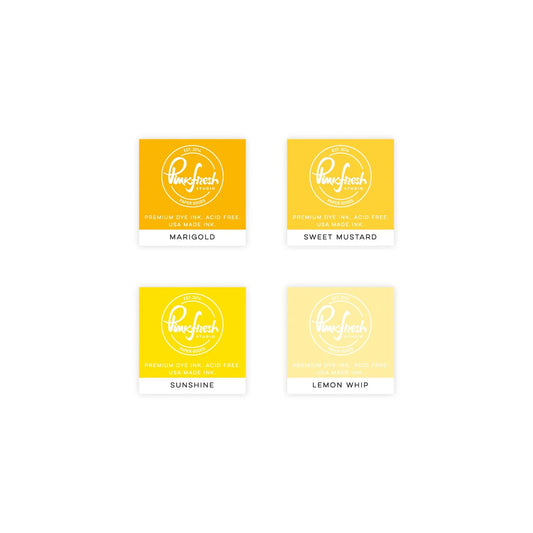 Pinkfresh Studio Premium Dye Ink Cube Pack: Rise & Shine