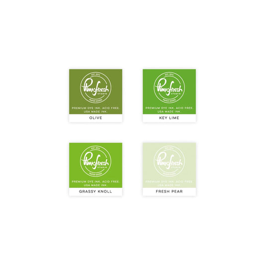 Pinkfresh Studio Premium Dye Ink Cube Pack: Over the Hills