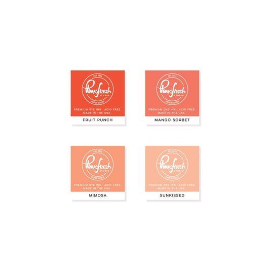 Pinkfresh Studio Premium Dye Ink Cube Pack: Chasing Sunsets