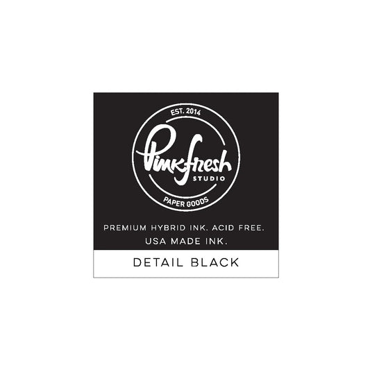 Pinkfresh Studio Premium Dye Ink Cube: Detail Black