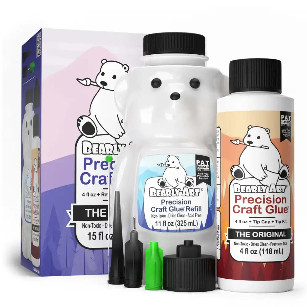 BEARLY ART - Precision Art Glue BUNDLE