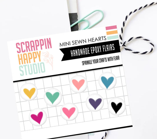 Epoxy Flair > Mini Sewn Hearts