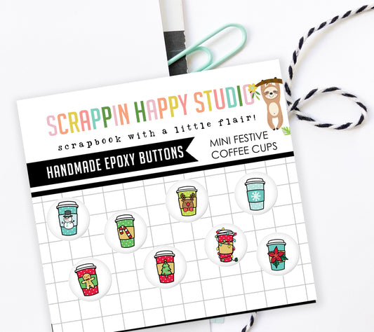 Epoxy Flair > Mini Festive Coffee Cups