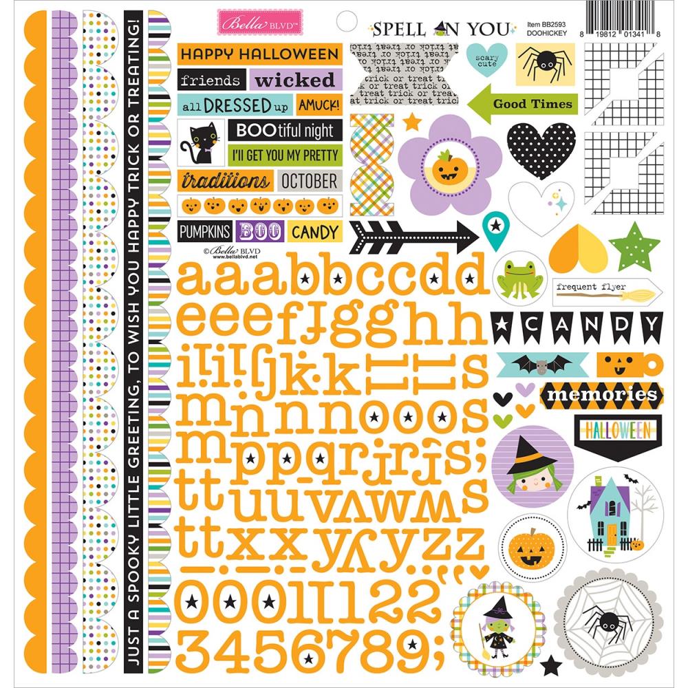 Spell on You - cardstock stickers