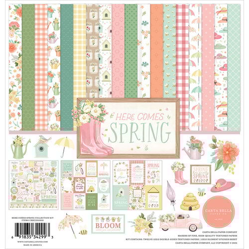 Here Comes Spring 12x12 Collection Kit