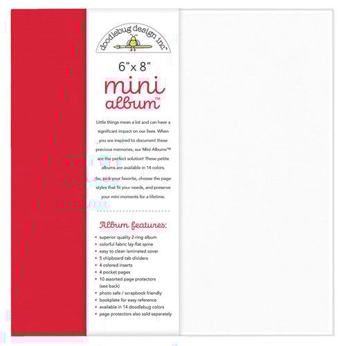 Doodlebug 6x8 Mini album > Ladybug