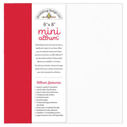 Doodlebug 6x8 Mini album > Ladybug