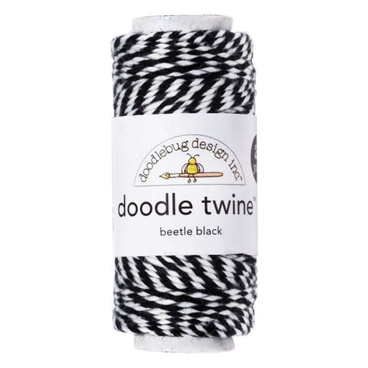Doodle Twine - Beetle Black